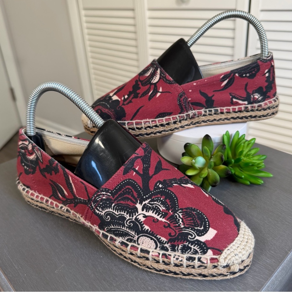 Isabel Marat Canvas Floral Espadrille Shoes